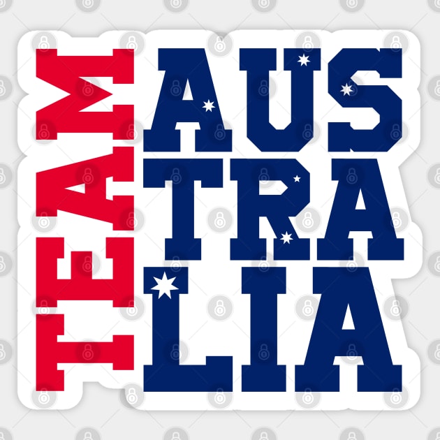 Team Australia - Summer Olympics Sticker by Issho Ni
